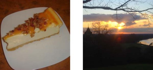 Cheesecake and Sun